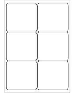 A4 etiketten 99,1 x 93,1 mm wit (100 vel)