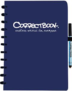 Correctbook A4 lijn 40blz marineblauw Original