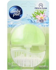 Toiletblok Ambi Pur Bamboo & Lotus navulbaar 55 ml