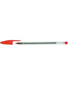 Bic Cristal balpen rood medium