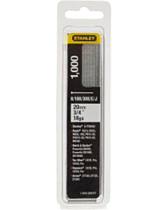 Stanley nagels 20 mm type J 1000 stuks