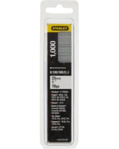 Stanley nagels 25 mm type J 1000 stuks