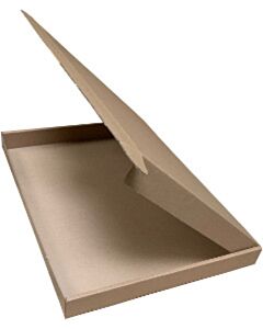 50 Bruine brievenbusdozen A4+ 345x255x28 mm