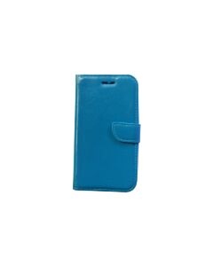 Alcatel Pop C5 hoesje aqua blauw