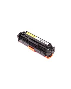 Huismerk HP 304A (CC532A) / Canon 718 toner geel