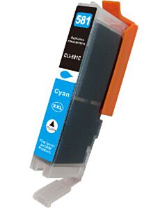 Huismerk Canon CLI-581XXL C cartridge cyaan