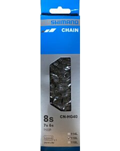 Shimano CN-HG40 MTB-ketting 6/7/8 versnellingen 116 schakels