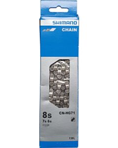 Shimano CN-HG71 fietsketting 6/7/8 versnellingen 138 schakels