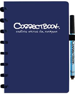 Correctbook A5 lijn 40blz marineblauw Original