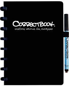 Correctbook A5 blanco 40blz zwart Original