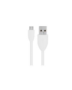 Compatible HTC Micro-USB kabel wit