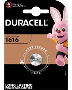 Duracell DL1616 / CR1616 knoopcel batterij