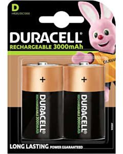 Oplaadbare D batterijen van Duracell (2)