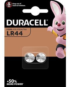 LR44 knoopcel batterijen van Duracell (2)