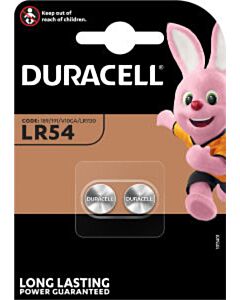 LR54 knoopcel batterijen van Duracell (2)
