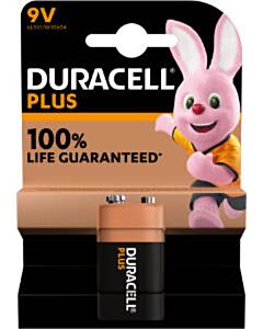 Duracell Plus 9V batterij