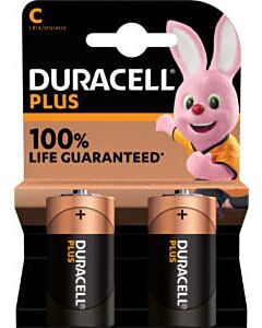 Duracell Plus C batterijen (2)