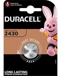 Duracell DL2430 / CR2430 knoopcel batterij