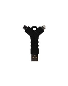 Echo Connect Key Lightning en Micro-USB zwart