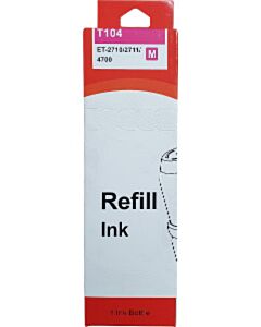 Huismerk Epson 101/102/103/104/106 EcoTank inktfles magenta