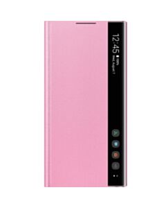 Galaxy Note10 (5G) Clear View Cover roze EF-ZN970CPEGWW