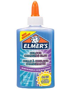 Elmer's kleur veranderende kinderlijm 147 ml blauw