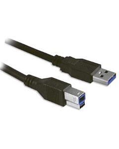 Ewent USB 3.0 printerkabel USB A-B 1,8 meter zwart