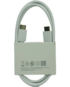 Compatible Samsung USB-C naar USB-C kabel EP-DN980BWE wit
