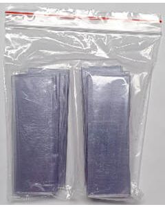 Beschermfolie voor magneetetiketten 80x30mm (100 stuks)