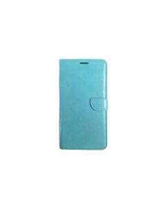 Galaxy A7 hoesje aqua blauw