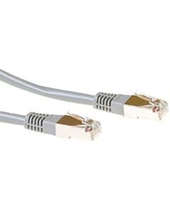 F/UTP kabel CAT5e 0,5 meter grijs ACT IB7100