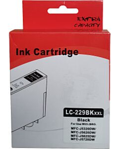 Huismerk Brother LC-229XLBK cartridge zwart