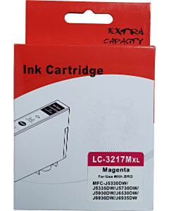 Huismerk Brother LC-3217M cartridge magenta