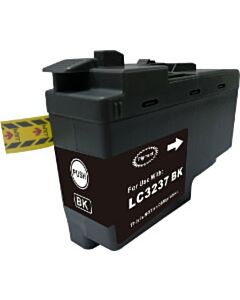 Huismerk Brother LC-3237BK cartridge zwart