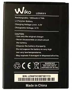 Wiko Lenny 4 accu 3913 origineel