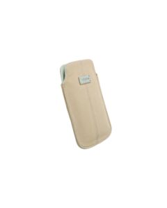 Krusell Luna mobile pouch L zandkleur