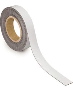 Beschrijfbaar magneetband 10mx30mm wit Maul