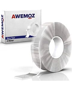 Dubbelzijdig nano tape 2,5cm x 4m Awemoz (1 rol)