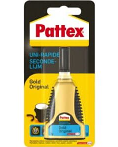 Secondelijm Pattex Gold Original vloeibaar 3 gram