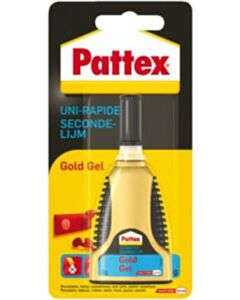 Secondelijm Pattex Gold Gel 3 gram