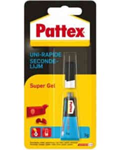 Secondelijm Pattex Super Gel 3 gram