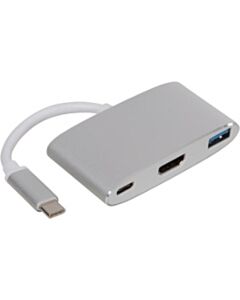 USB 3.1 type C kabel naar HDMI + USB 3.0 A + USB type C