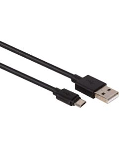 Micro-USB naar USB A 2.0 kabel 4m zwart Velleman