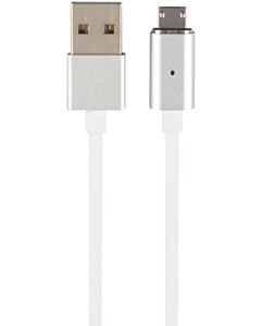 Magnetische micro-USB naar USB A 2.0 kabel 1m Velleman