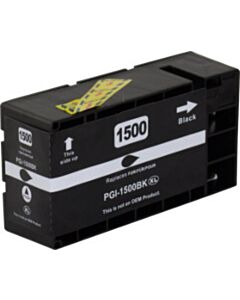 Huismerk Canon PGI-1500XL BK cartridge zwart