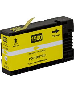 Huismerk Canon PGI-1500XL Y cartridge geel