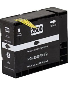 Huismerk Canon PGI-2500XL BK cartridge zwart