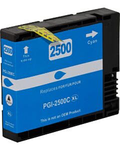 Huismerk Canon PGI-2500XL C cartridge cyaan