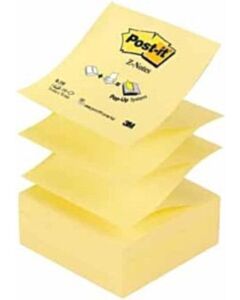 Post-it Z-notes memoblok 76x76mm geel (100 vel)