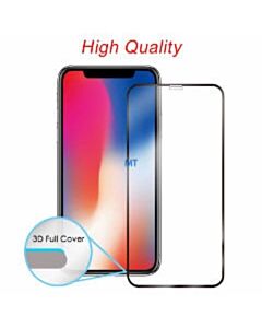 iPhone 12 Pro Max 6.7 inch 3D glas screen protector zwart